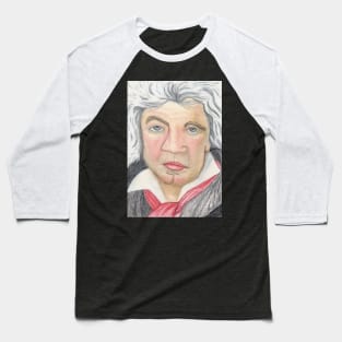 Ludwig van Beethoven Baseball T-Shirt